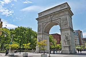 Washington Square Park diadalív